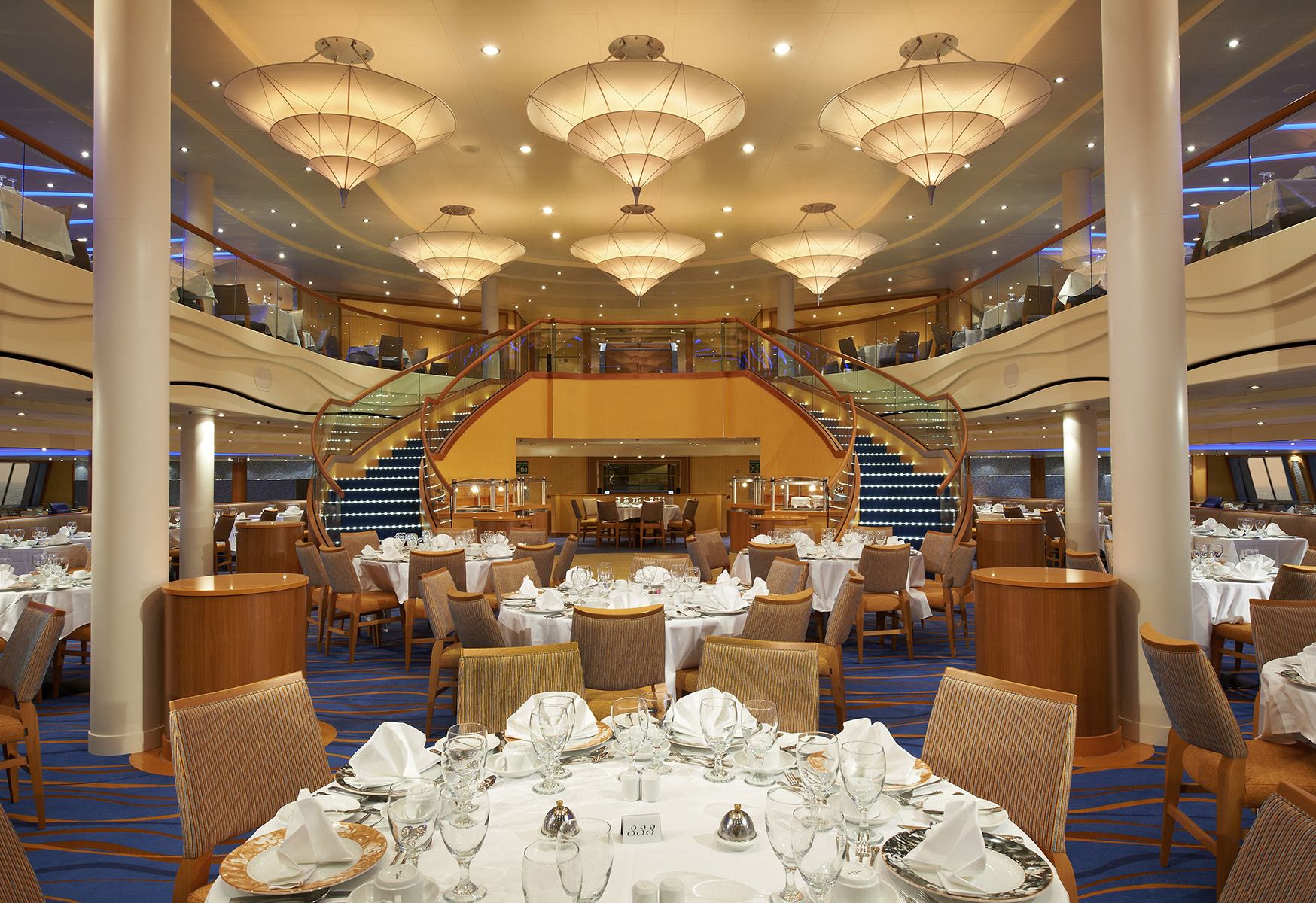 Carnival Breeze Sapphire Dining Room 
